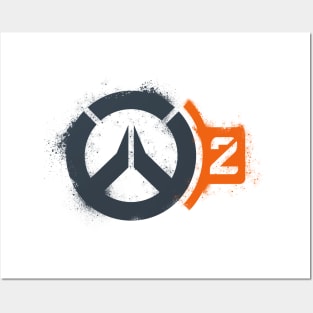 Overwatch 2 logo / Posters and Art